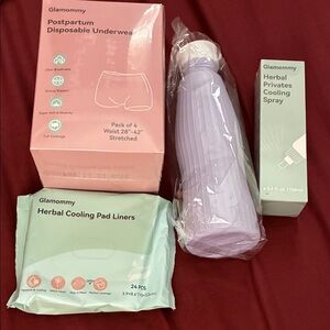Postpartum Care Set - Purple